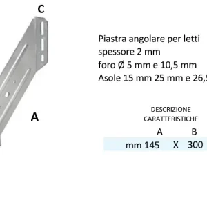 Bestel Nu Piastra per letti 9071